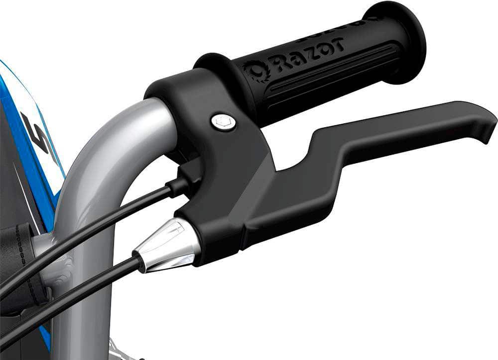 Alt View 13. Razor - MX350 Dirt Rocket eBike w/7 miles Max Operating Range & 14 mph Max Speed - Blue.