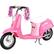 Angle. Razor - Electric Scooter w/10 mi Max Operating Range & 15 mph Max Speed - Sweet Pea Pink.