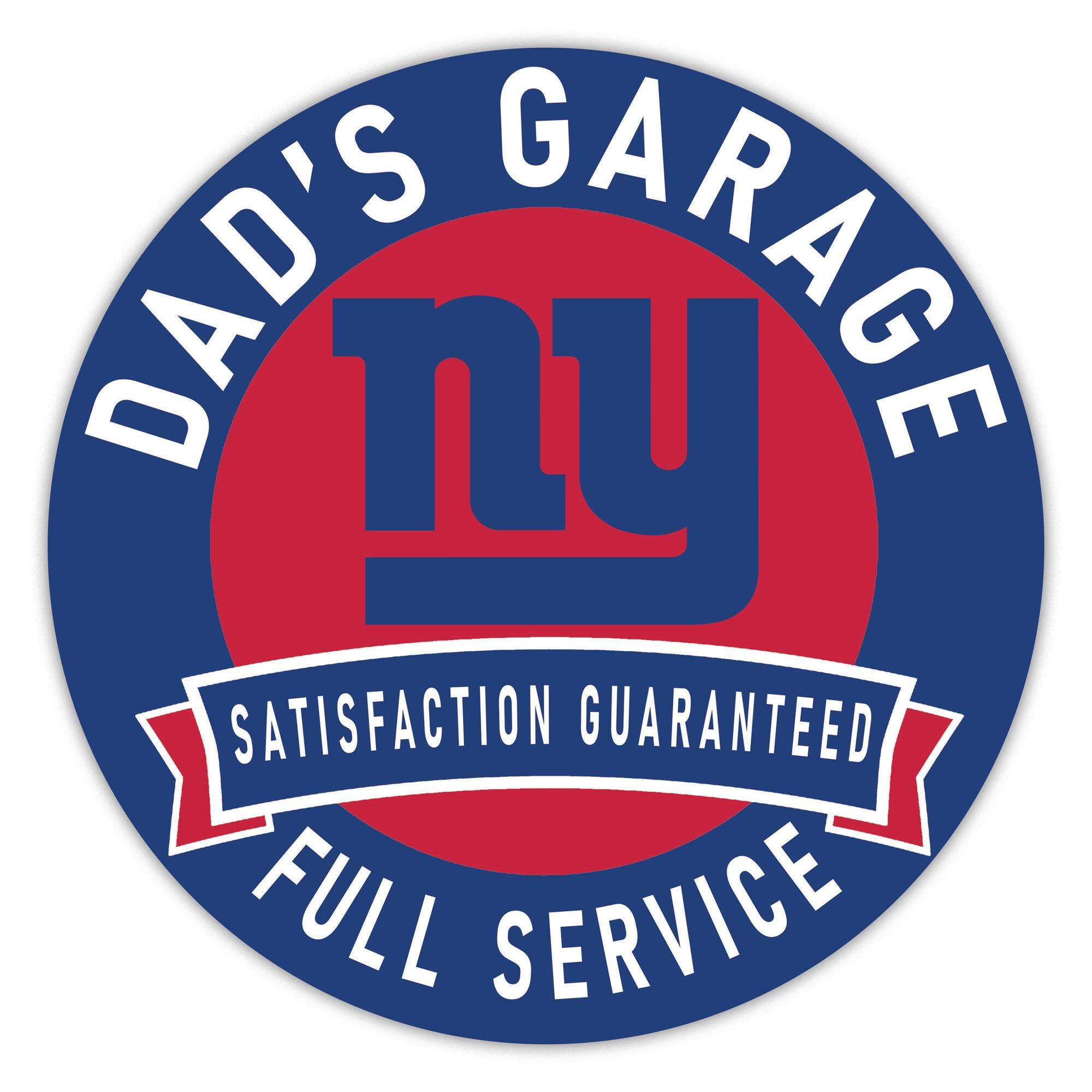 DAD'S GARAGE  
ny  
SATISFACTION GUARANTEED  
FULL SERVICE