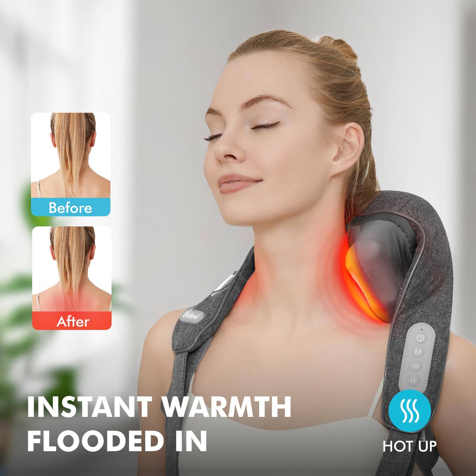 Before After  
INSTANT WARMTH FLOODED IN  
HOT UP