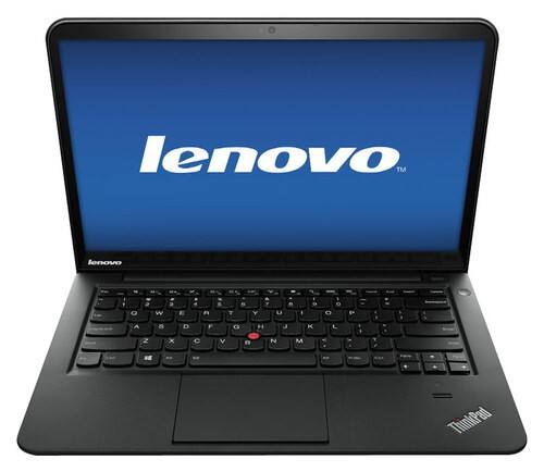 Front Standard. Lenovo - ThinkPad Edge 14" Laptop - 4GB Memory - 500GB Hard Drive - Black.