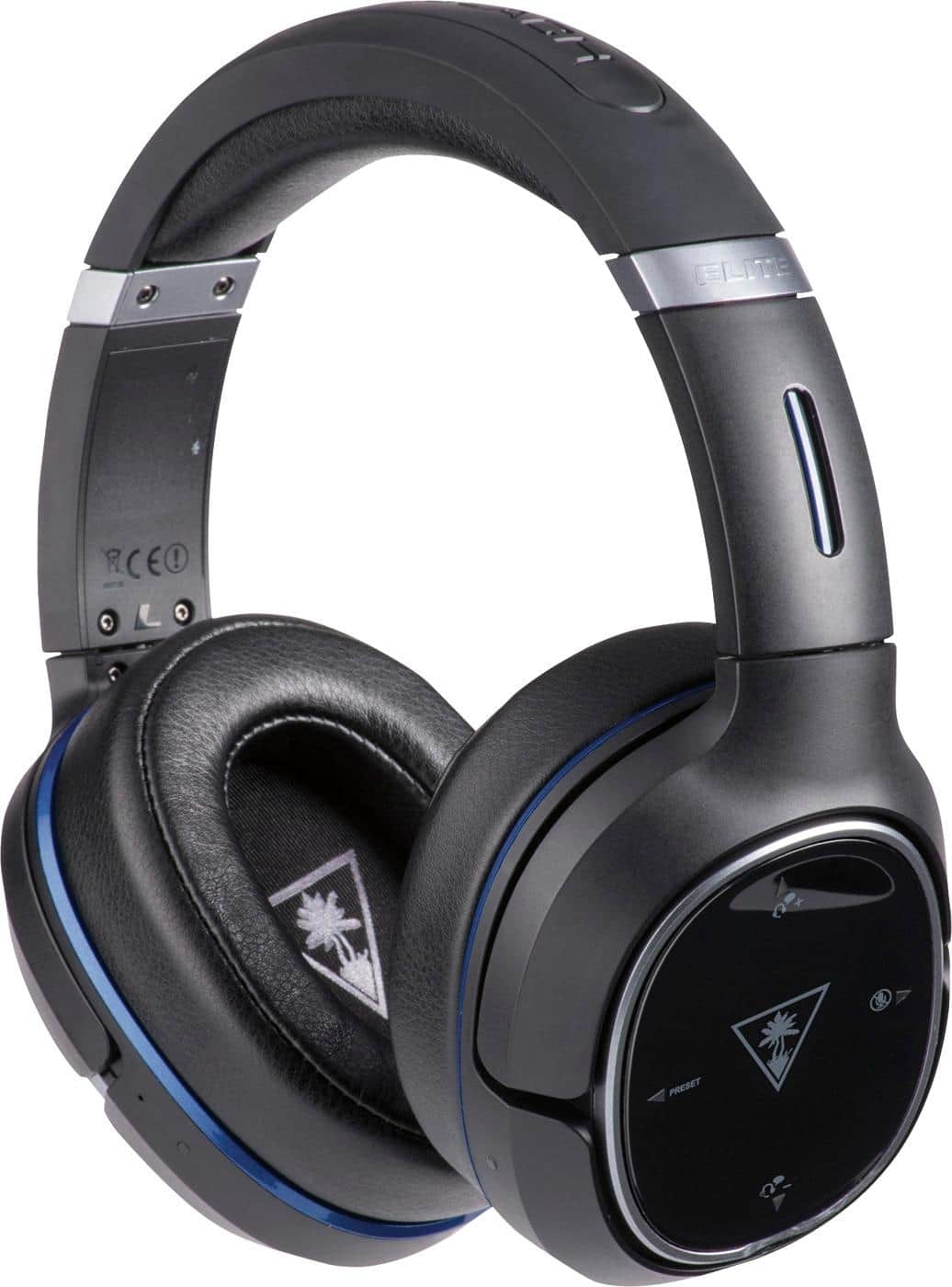 Turtle Beach - Geek Squad Certified Refurbished Elite 800X Wireless DTS 7.1 Surround Sound Gaming Headset for Xbox One - Black - Front_Zoom