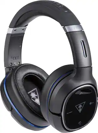 Front. Turtle Beach - Elite 800X Wireless DTS 7.1-Channel Surround Sound Gaming Headset for Xbox One - Black/Green.