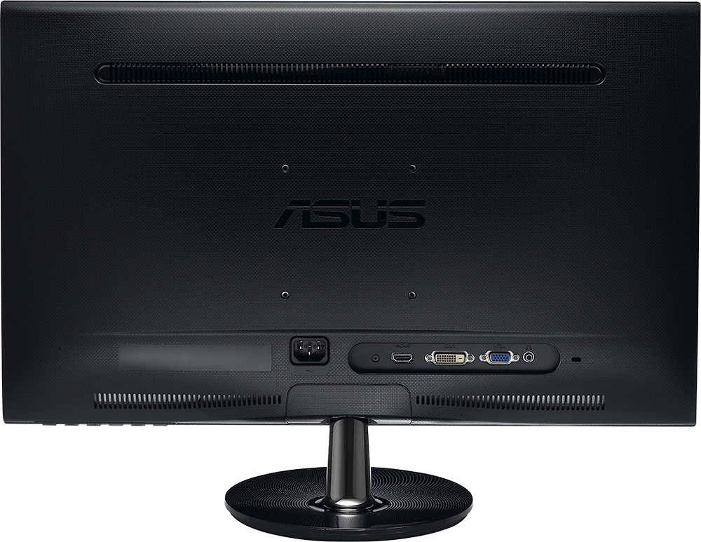 Back View: ASUS - N300 USB 2.0 Network Adapter - Black