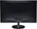 Back Zoom. ASUS - 24" Widescreen LED HD Monitor - Black.