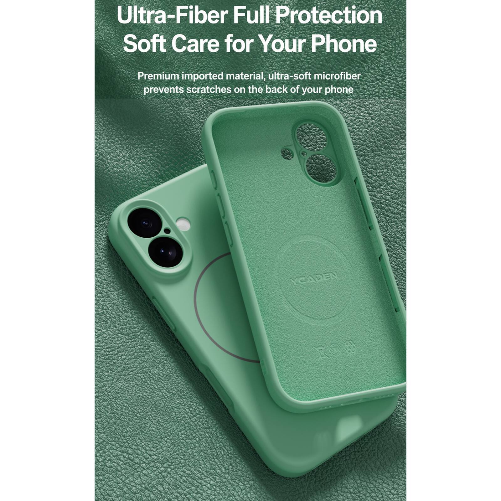 Ultra-Fiber Full Protection Soft Care for Your Phone

Premium imported material, ultra-soft microfiber prevents scratches on the back of your phone

YCADEN