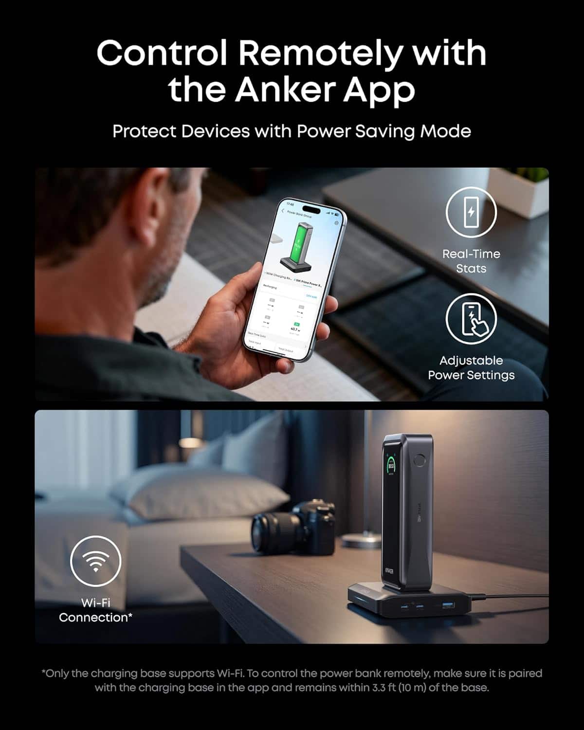 Anker Prime Power Bank and Charging Base, 26,250mAh 300W Max