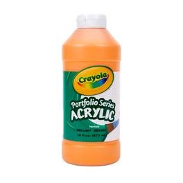 Crayola - Portfolio Series Acrylic Paint 16 oz. Brilliant Orange