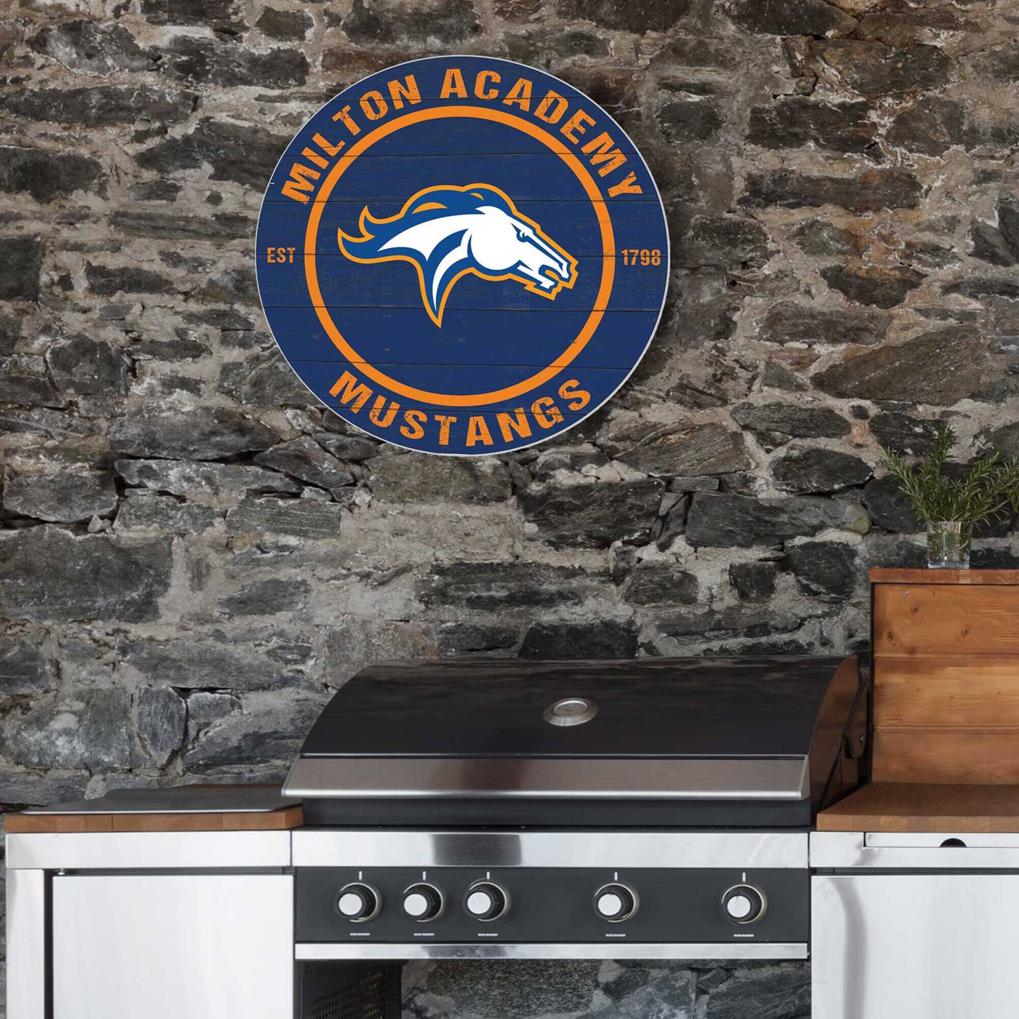 MILTON ACADEMY  
EST 1798  
MUSTANGS