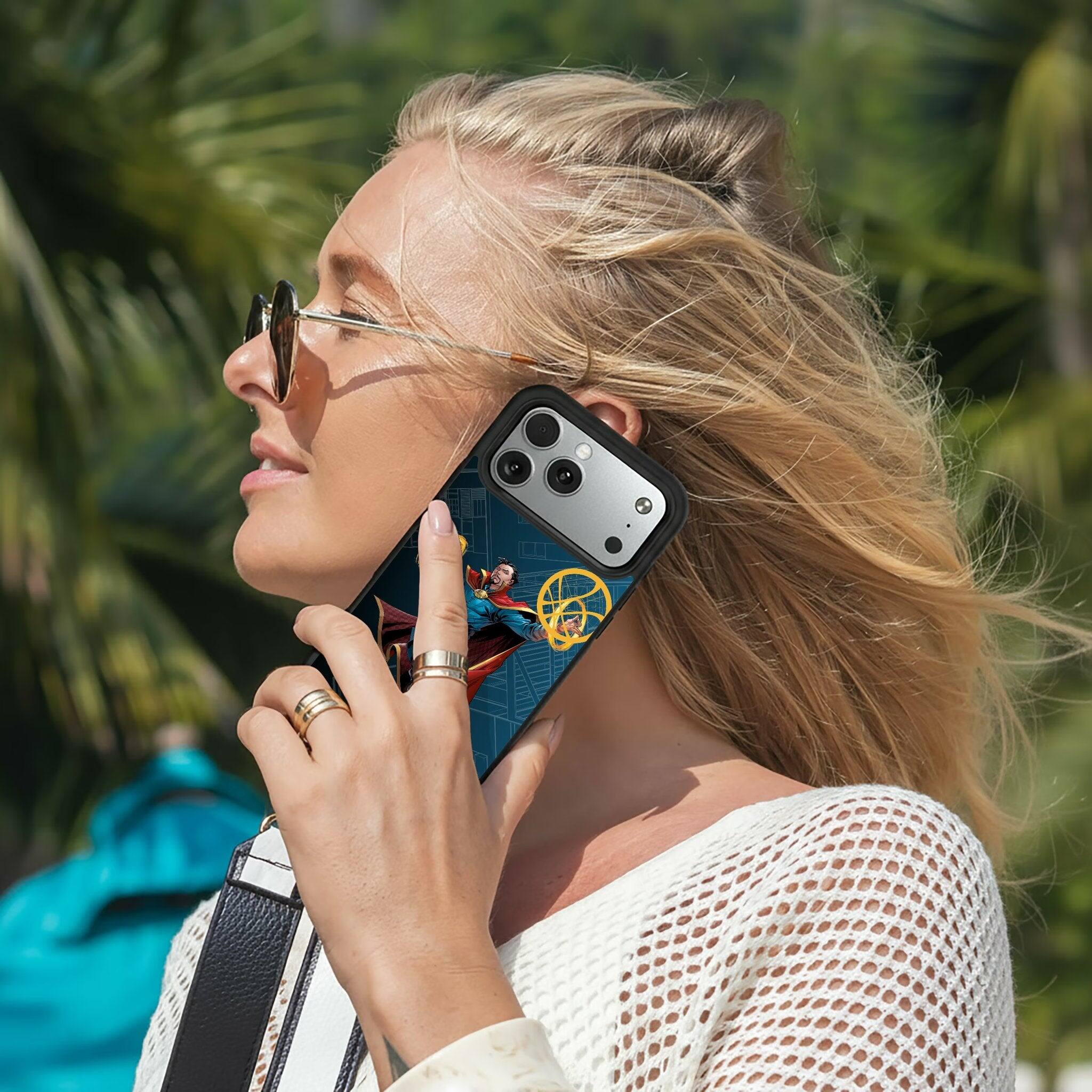 Alt View 1. Keyscaper - Marvel MechLine Bump Phone Case - Apple iPhone Air - Doctor Strange.