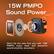 15W PMPO Sound Power
Don't let the size fool you with 15W PMPO, enjoy clear and powerful sound anytime, anywhere.