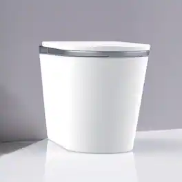 Boyel Living - Pro Version Smart Toilet Multi Mode Cleaning Heated Seat Auto Lid Sensor Flush Premium Full Function Design - Silver