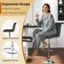 Ergonomic Design: Sufficient Support, Less Pressure & Fatigue, Supportive Backrest, Integrated Footrest.