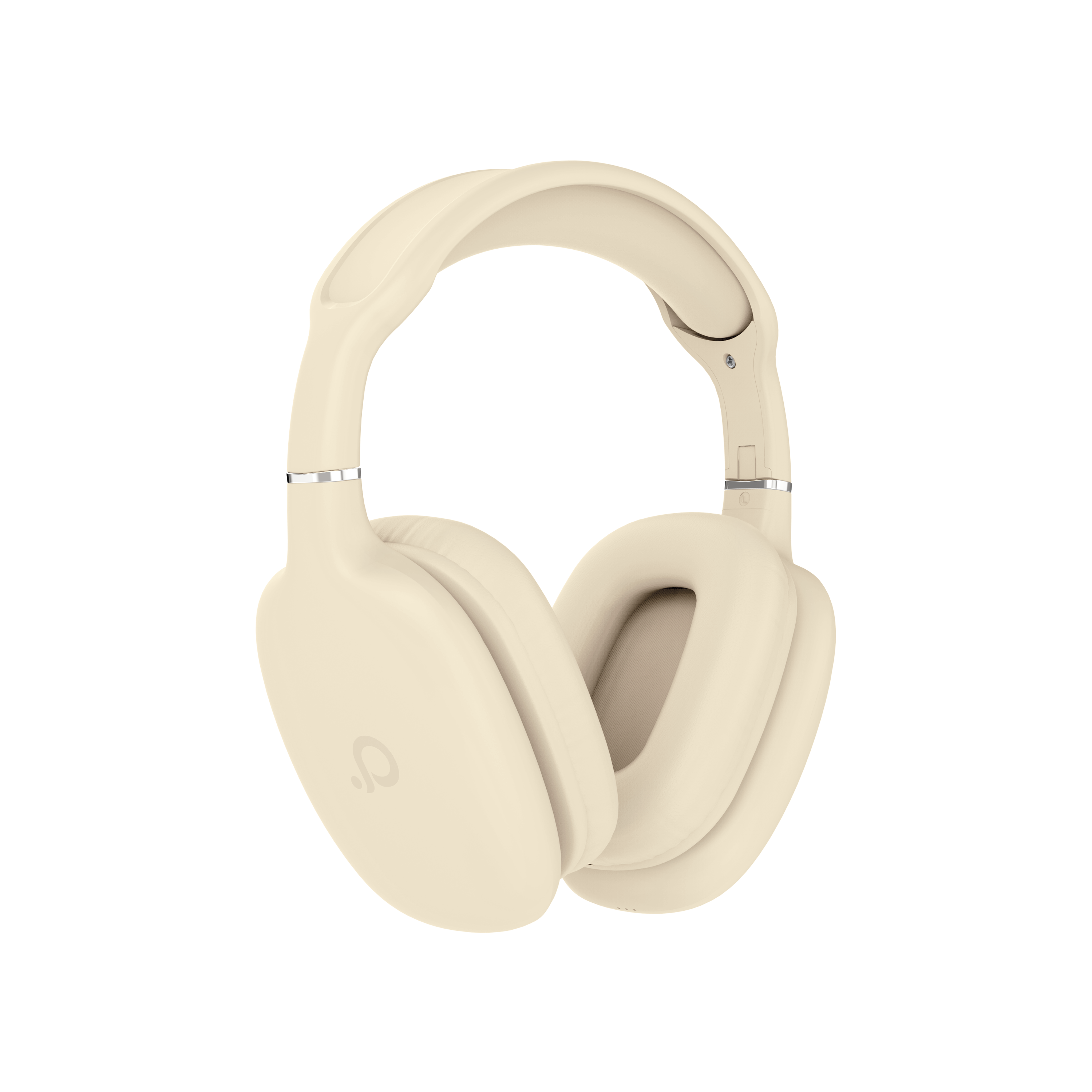 Angle. PureBoom - Orbitz Wireless Over-the-Ear Headphones - Sandstone.