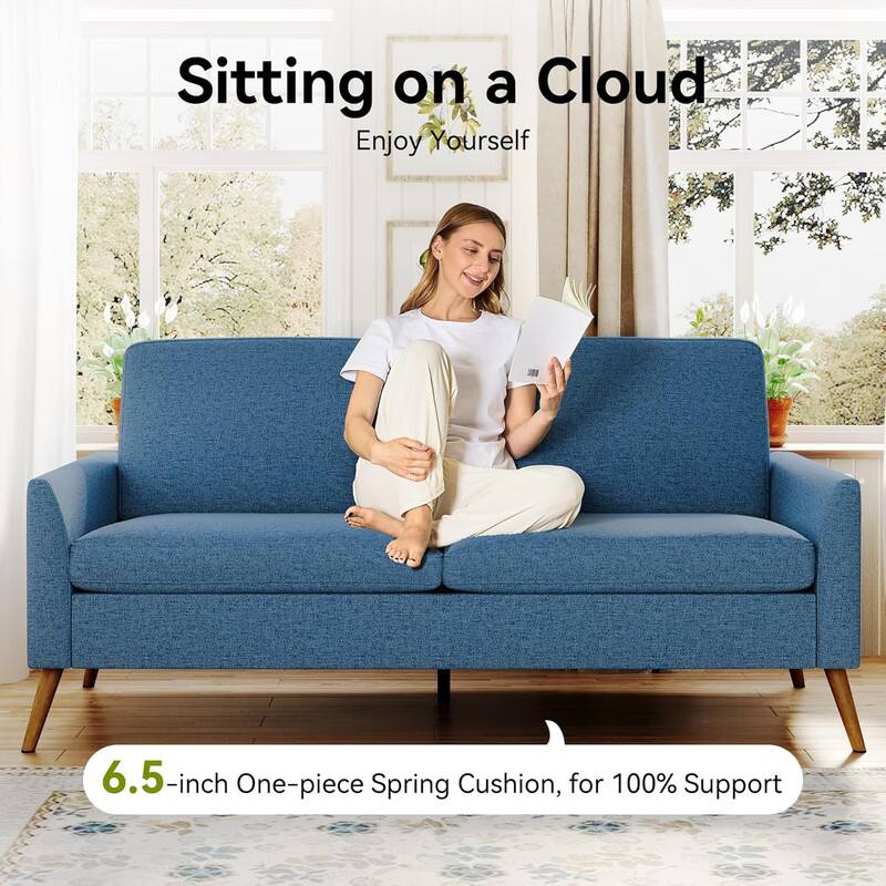 Sitting on a Cloud  
Enjoy Yourself  

6.5-inch One-piece Spring Cushion, for 100% Support