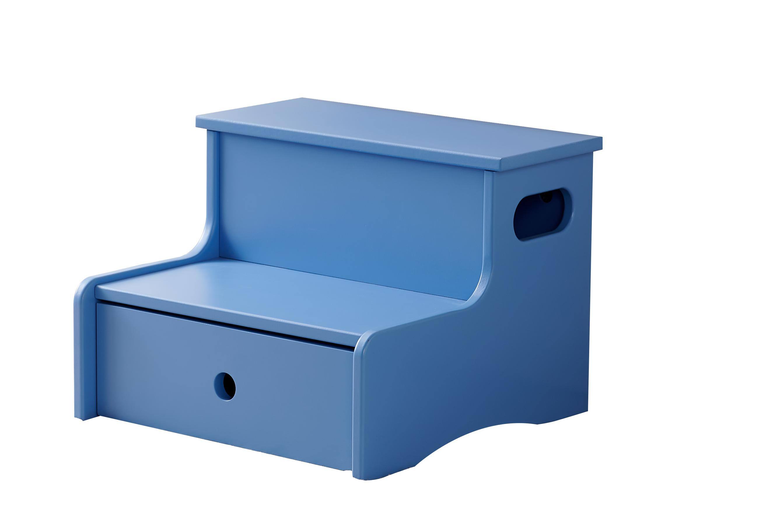 Angle. Kings Brand Furniture - Kings Brand Furniture Wooden Toddler Step Stool for Kids with Storage for Bedroom, Bathroom & Kitchen - Windsurfer.