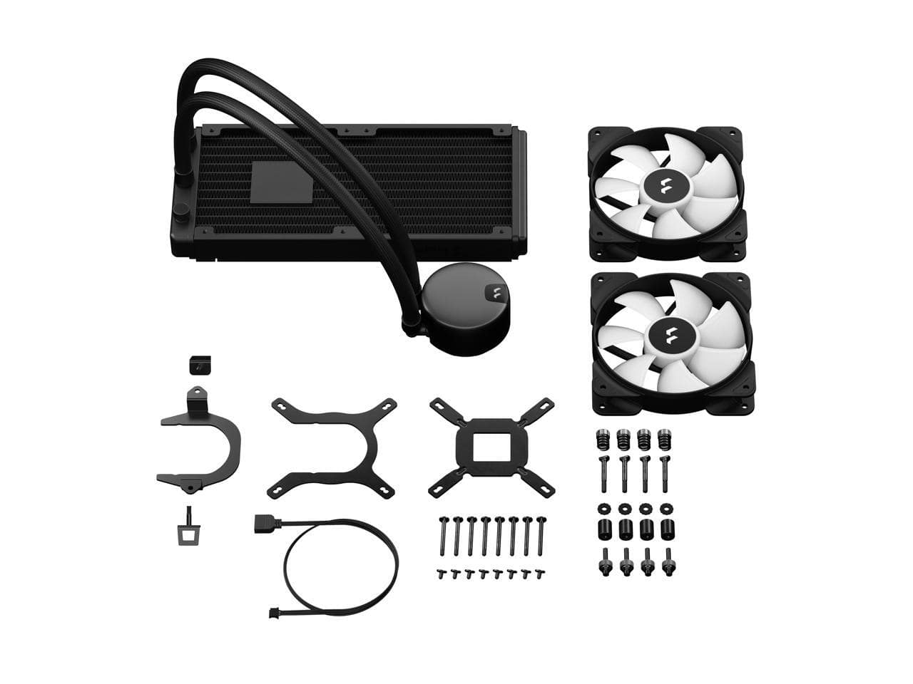 Fractal Design Lumen S24 v2 AIO CPU Cooler Supports Intel & AMD