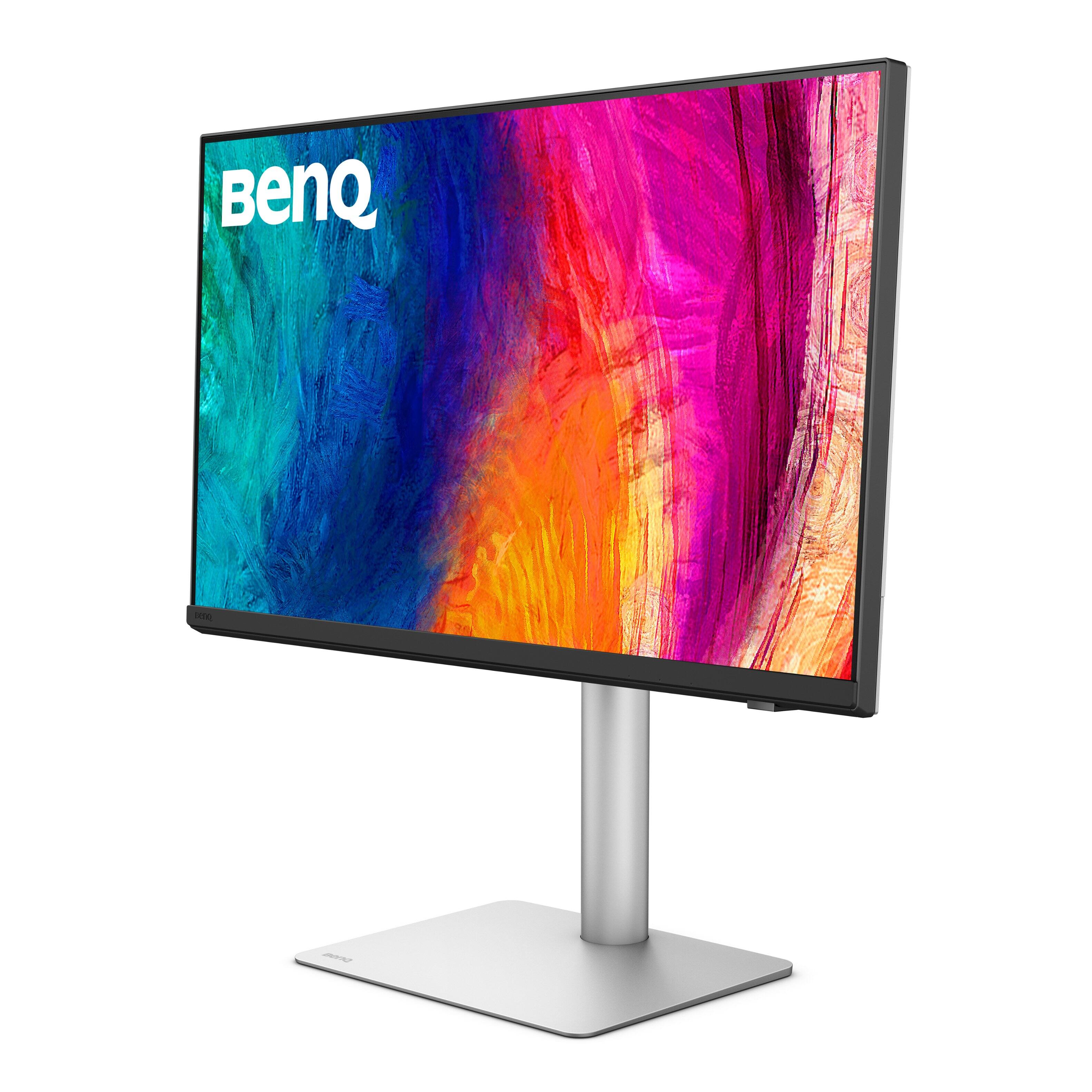 Left. BenQ - PD2730S 27" IPS LED 5K Mac Compatible Monitor (HDMI/Thunderbolt 4 90W/DP) - White.
