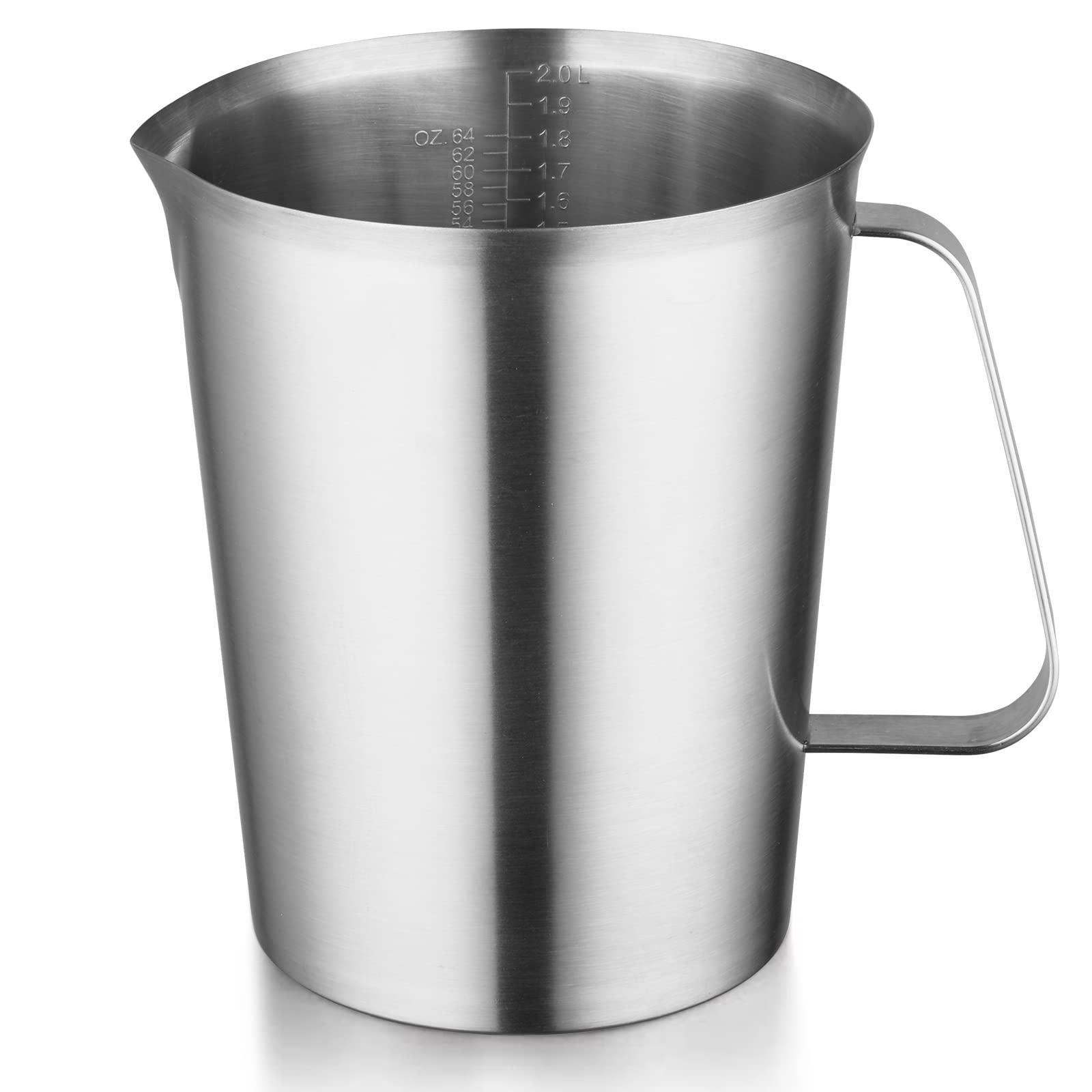 Dapper Styles 18/8 Stainless Steel Measuring Cup With Handle And Pour ...