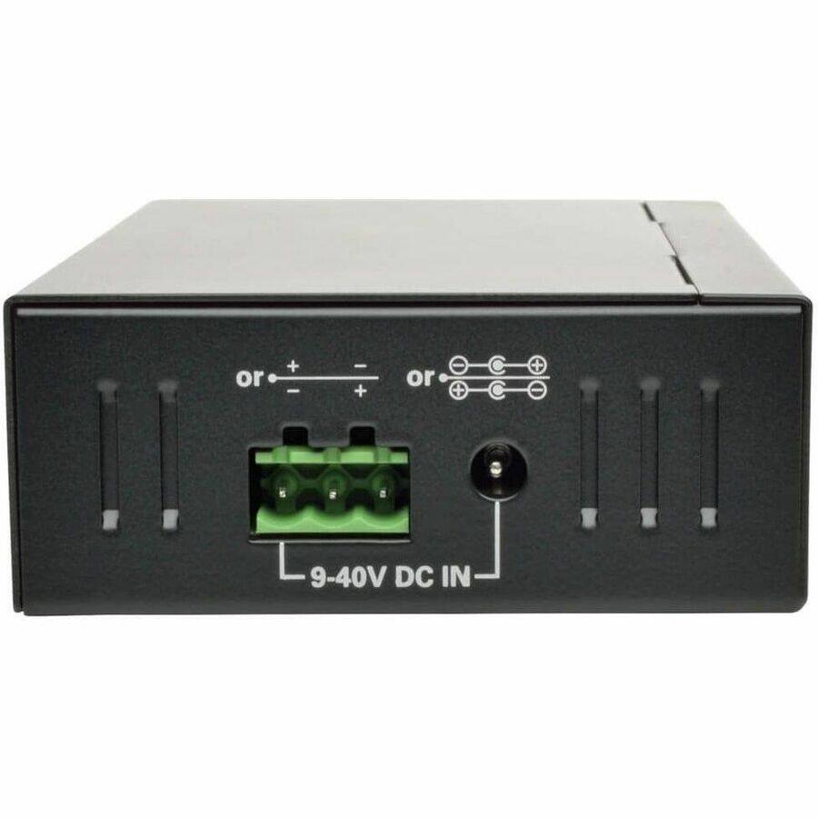 Alt View 8. Tripp Lite - Tripp Lite by Eaton 7-Port Industrial-Grade USB 3.x (5Gbps) Hub - 20 kV ESD Immunity Metal Housing Mountable - USB - Black.