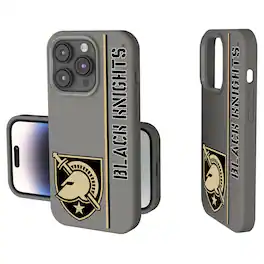Keyscaper - NCAA - Army Black Knights iPhone Soft Touch Case - 14 - Gray
