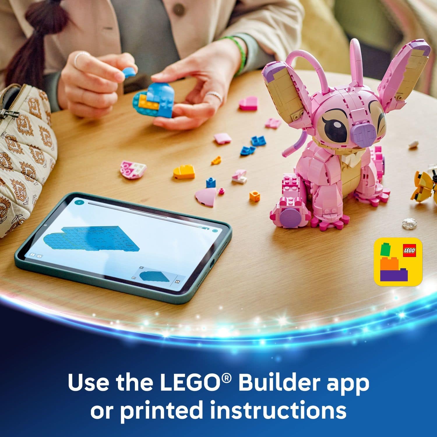 LEGO Builder app or printed instructions