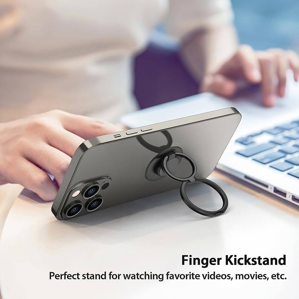 Finger Kickstand  
Perfect stand for watching favorite videos, movies, etc.