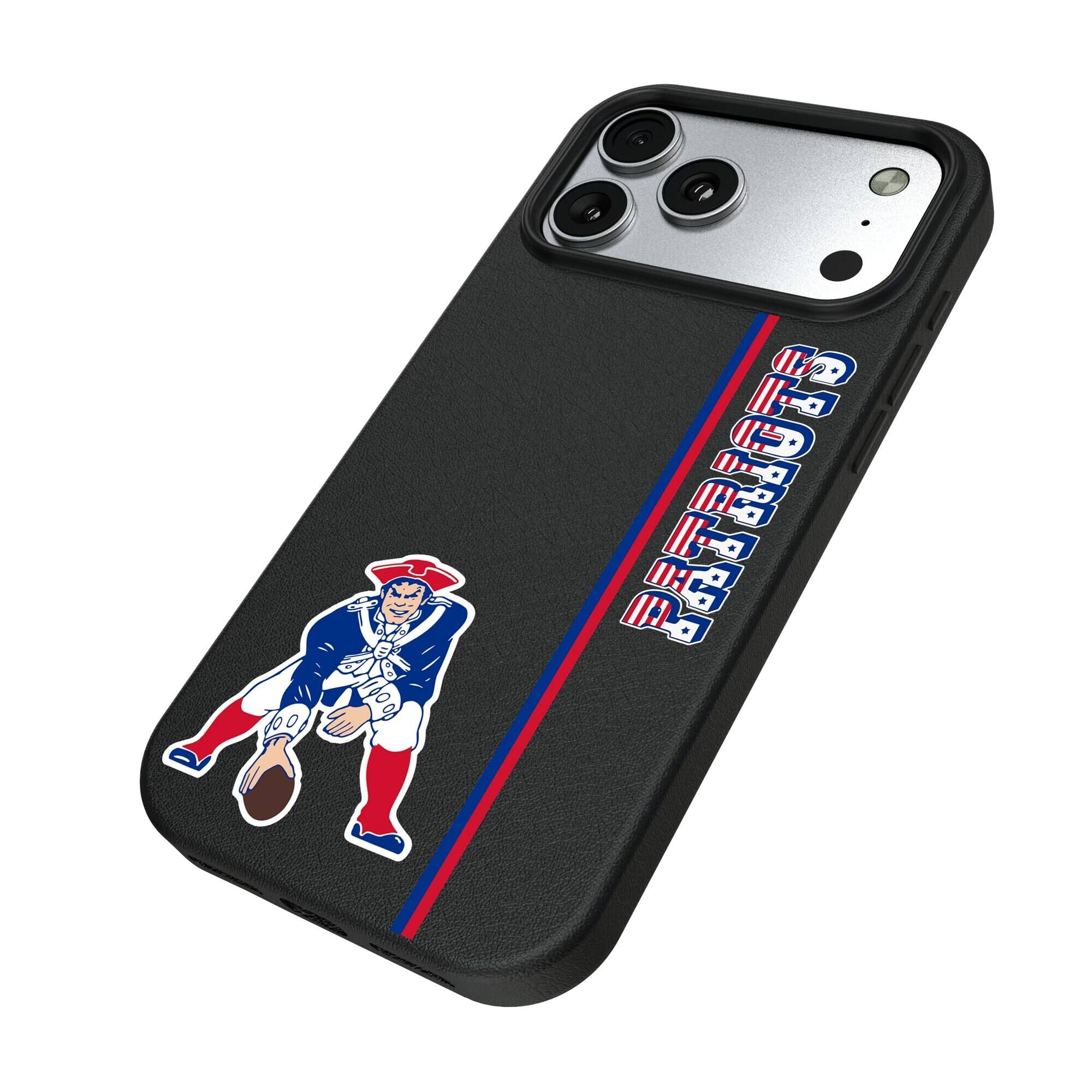 Alt View 1. Keyscaper - Throwback Logo iPhone Magnetic Bump Case - 17 Pro Max - Black.