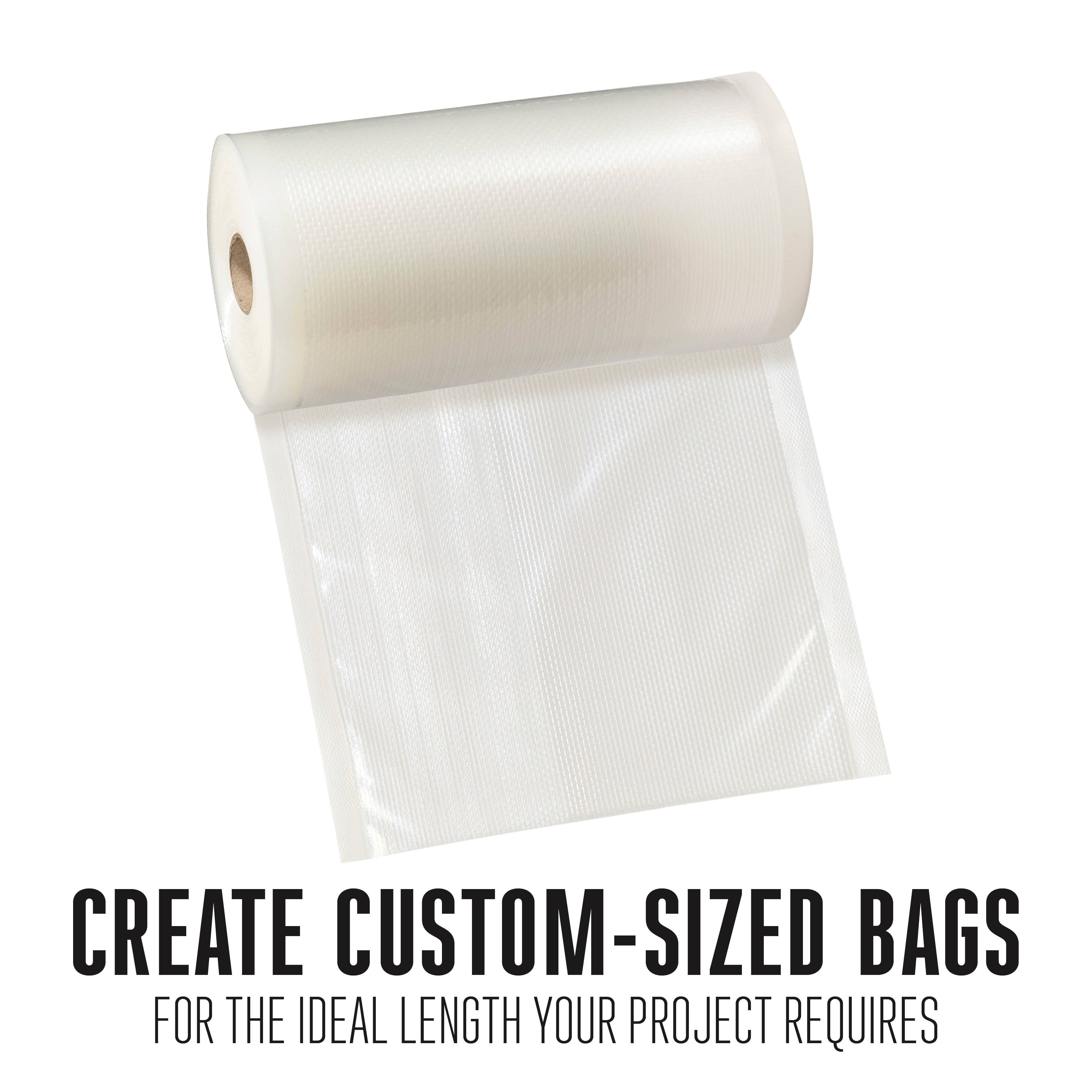 CREATE CUSTOM-SIZED BAGS  
FOR THE IDEAL LENGTH YOUR PROJECT REQUIRES
