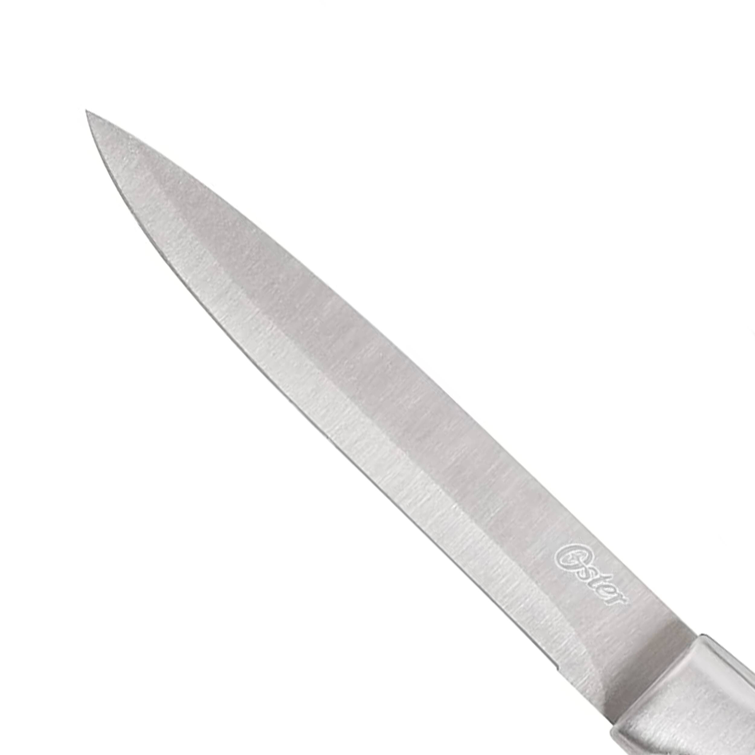 Alt View 2. Oster - Oster Baldwyn 5 Inch High Carbon Stainless Steel Utility Knife - Silver.