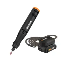 WORX - WX739L 20V MAKERX Rotary Tool Kit - Black - Front_Zoom
