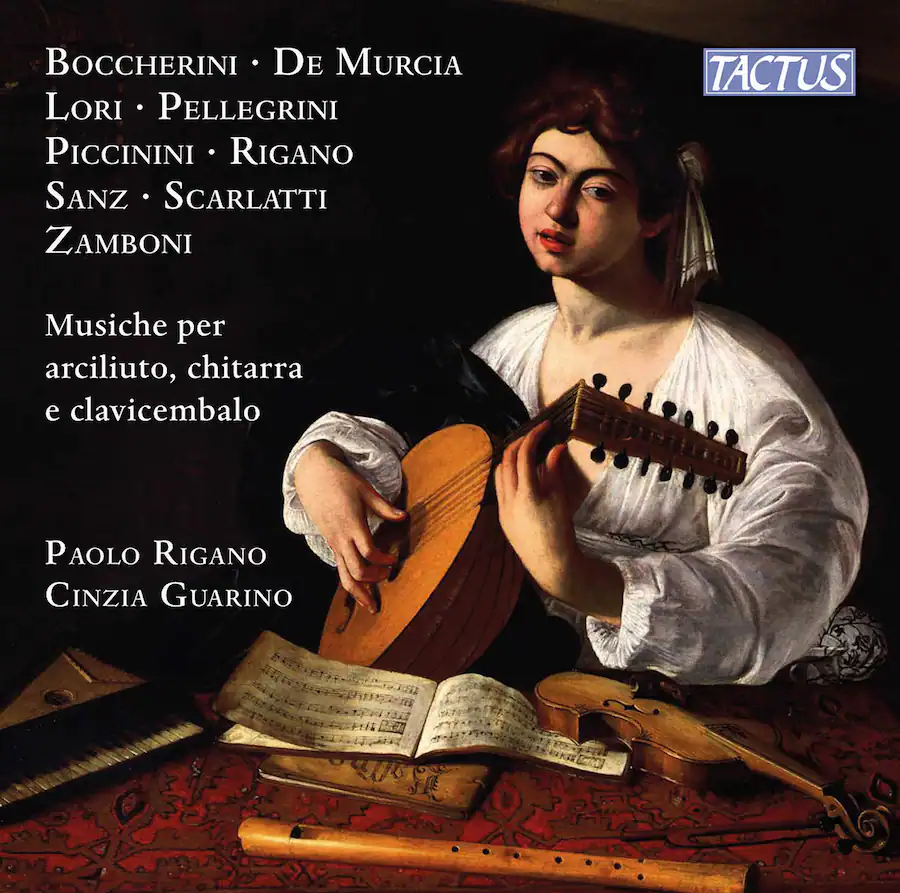 Paolo Rigano Music for Archlute Guitar & Harpsichord COMPACT DISCS [CD ...