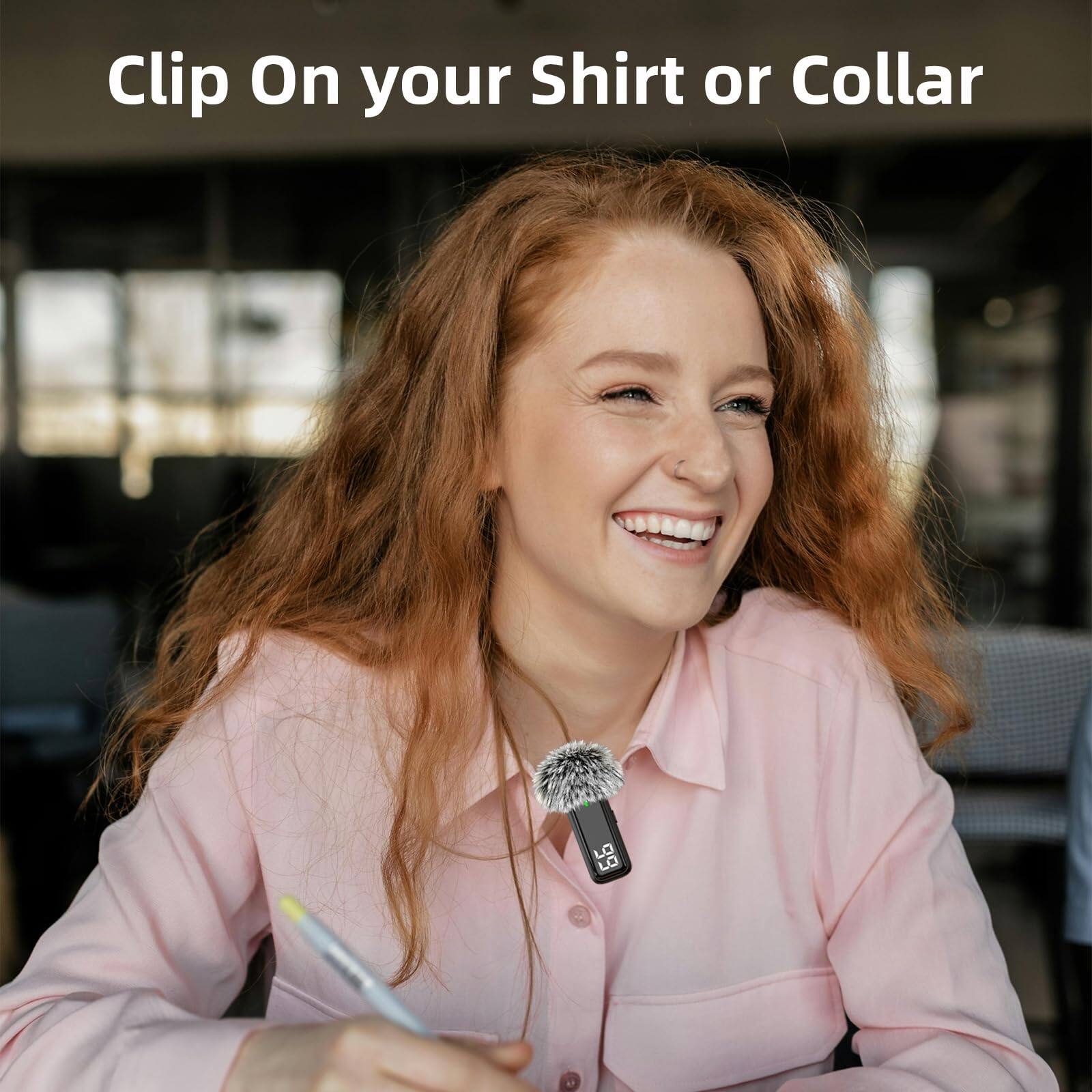 Clip On your Shirt or Collar