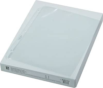 Front. C-line - Side Loading Sheet Protectors, 11" x 8 1/2", 50/Bx - Clear.