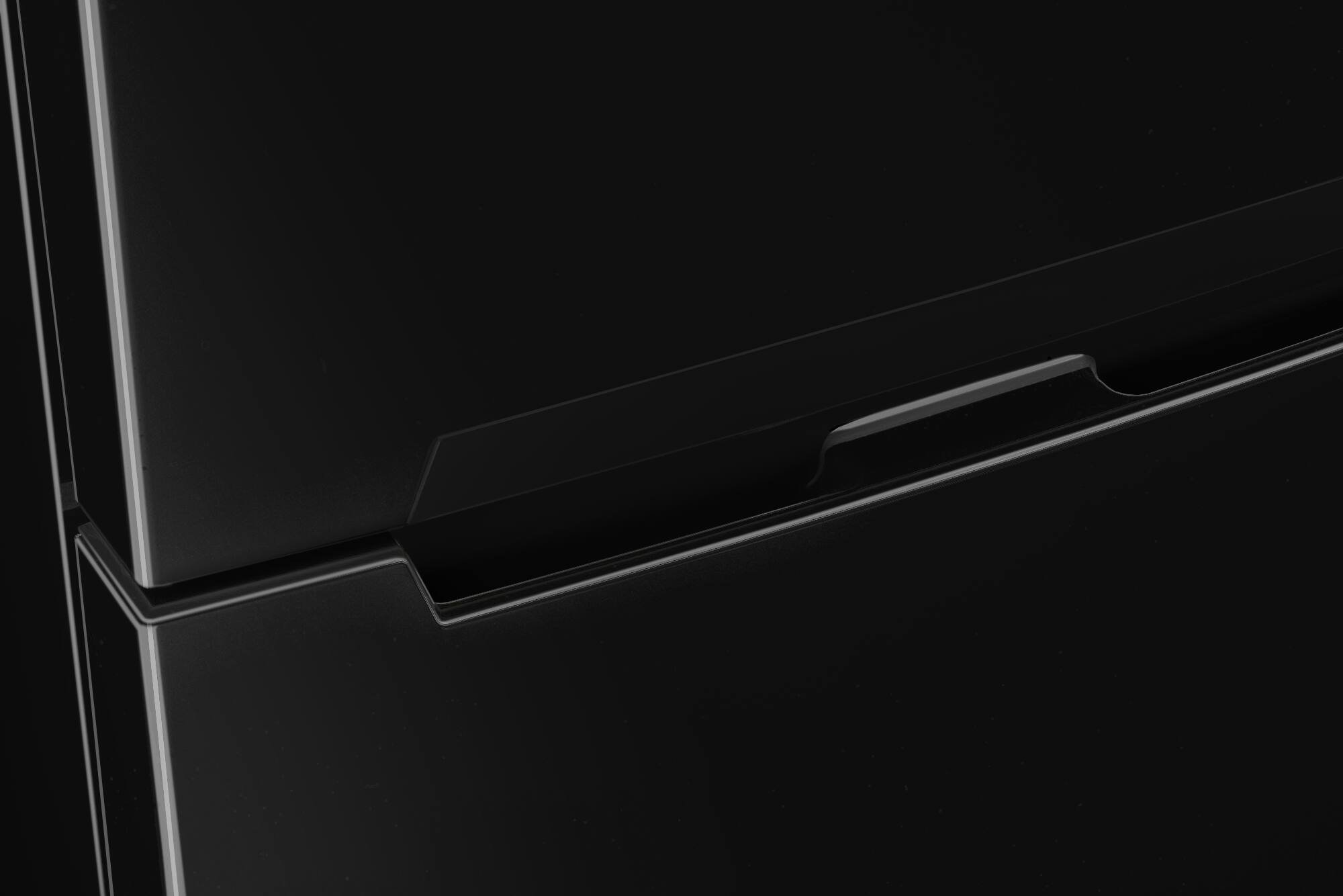 Alt View 15. Unique Appliances - 12 cu. ft. Solar Powered DC Refrigerator - Midnight Black.