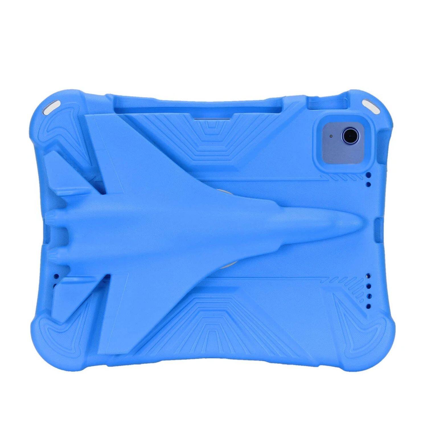 Front. Home Collection - Kids EVA Case with 360° Stand – Shockproof Cover for iPad A16 11th Gen 2025 - Light Blue.