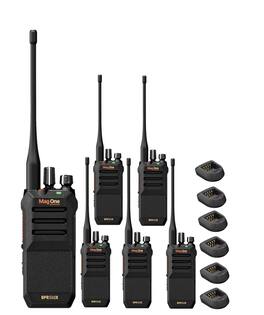 Motorola Solutions - Motorola BPR50dX 64-Channel Two-Way VHF Business Radio (BPR50dX-V) (6-Pack) - Black