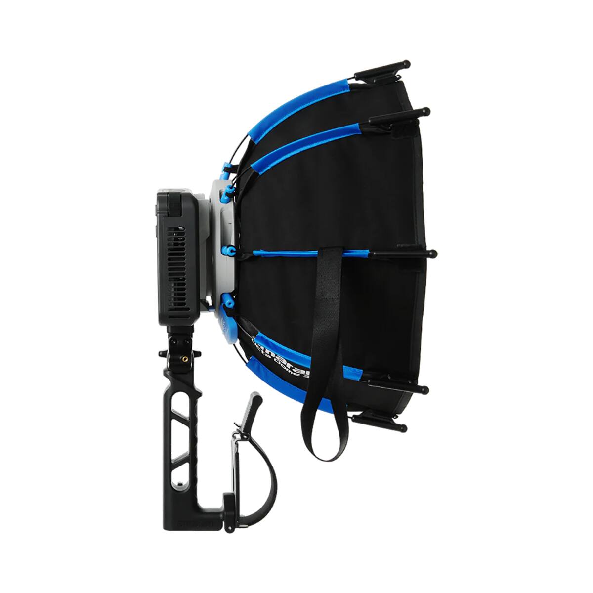 Alt View 3. Amaran - amaran Ray 120c 120W RGB Full-Color Point-Source COB LED Video Light.
