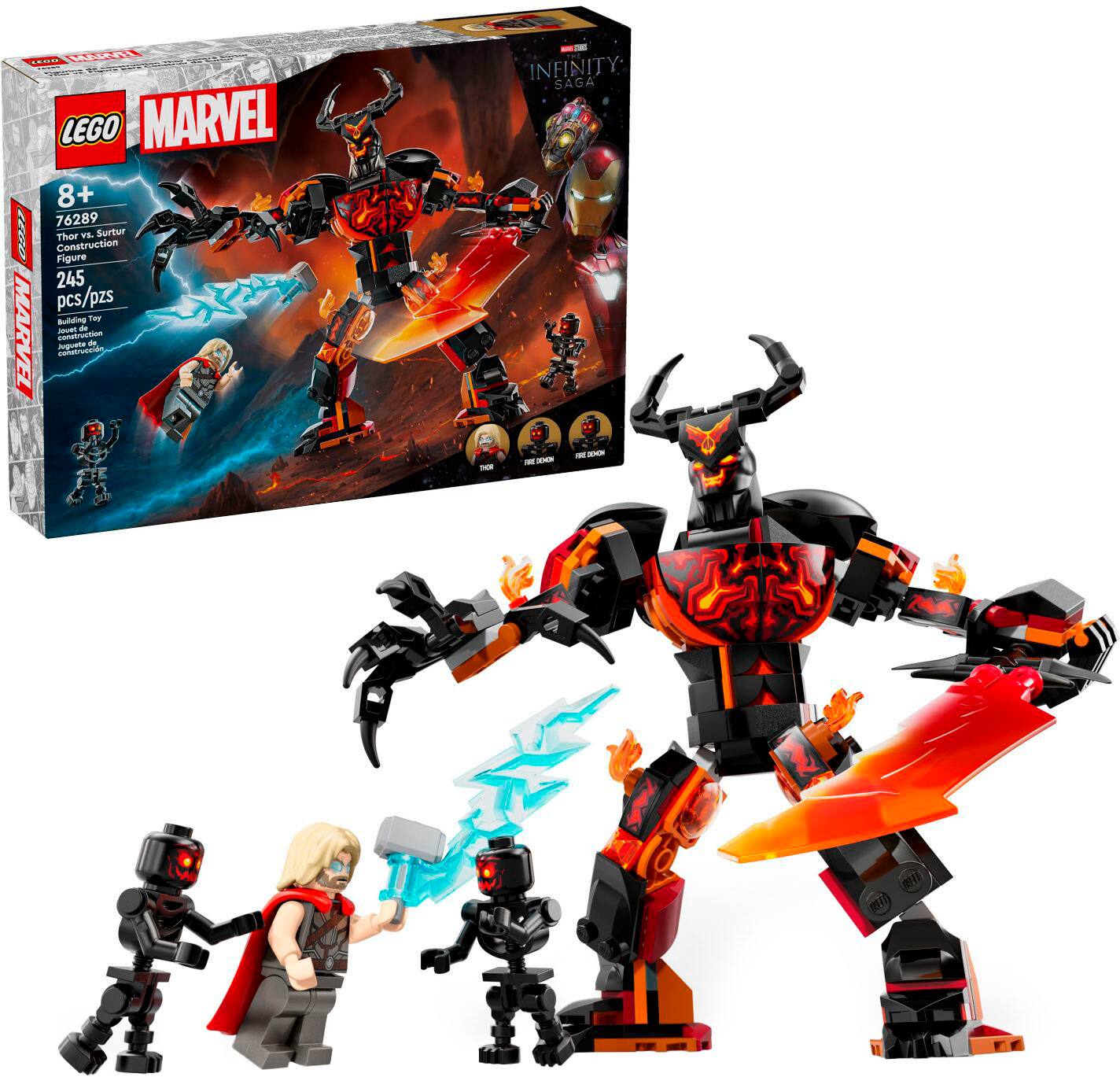 LEGO - Marvel Thor vs. Surtur Construction Figure Building Toy 76289