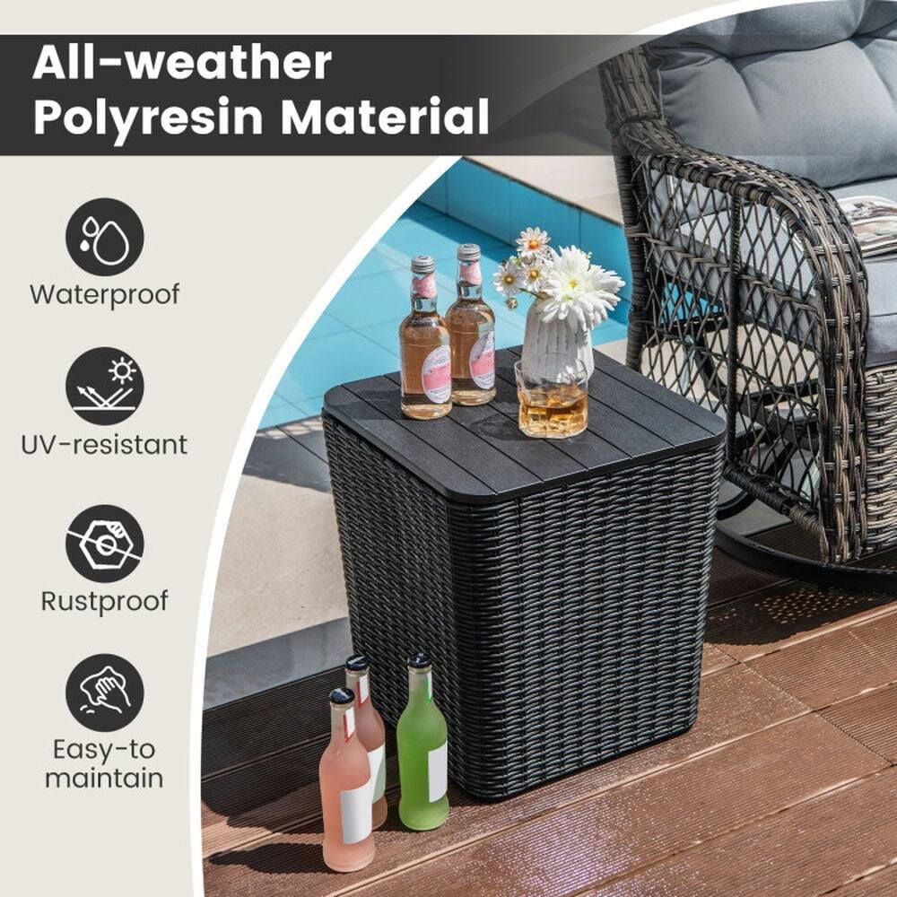 All-weather Polyresin Material

- Waterproof
- UV-resistant
- Rustproof
- Easy-to maintain