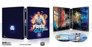 Free Guy [SteelBook] [Includes Digital Copy] [4K Ultra HD Blu-ray/Blu-ray] [Only @ Best Buy] [2021] - Front_Zoom