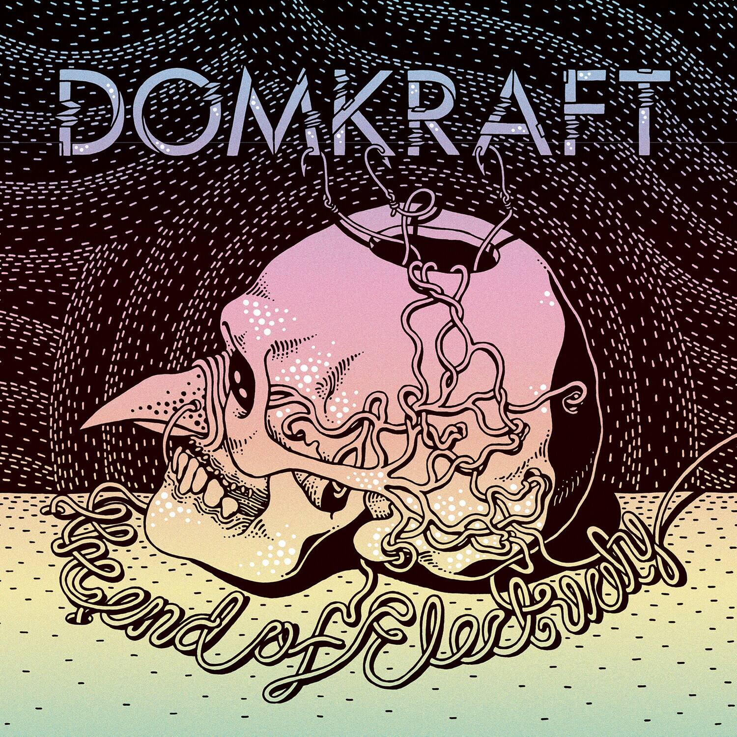 Front. Domkraft - End of Electricity (Oxblood Red Vinyl)   - VINYL LP.