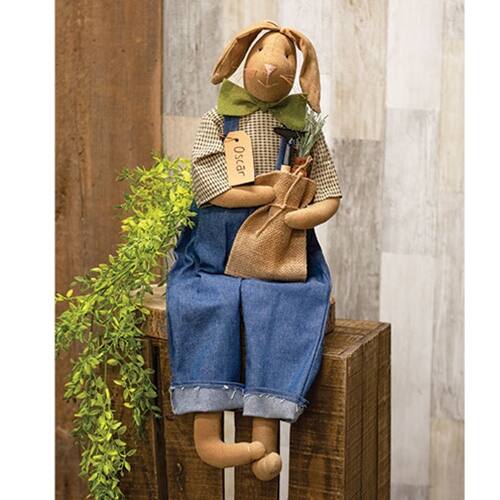 Angle. BreeBe - Farmer Oscar Bunny Doll - Multicolor.