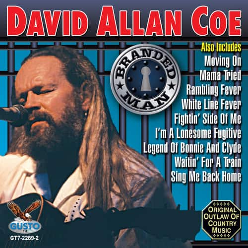 David Allan Coe - Branded Man   - COMPACT DISCS [CD] price history on PriceWatchPro