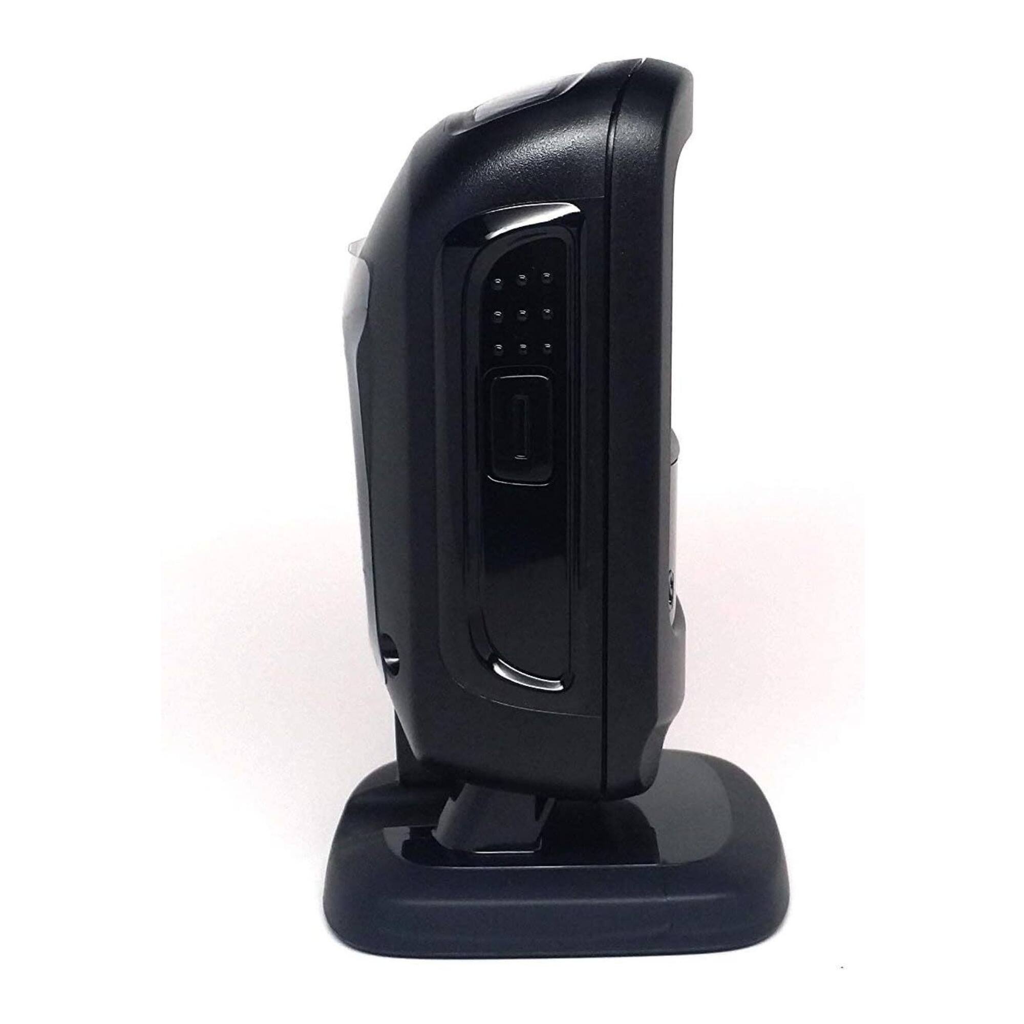 Back. Zebra Technologies - Zebra DS9208 Digital Hands-Free Barcode Scanner (1D and 2D) with USB Cable.