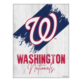 Holland Bar Stool Co. - Washington Nationals 24" x 32" Team Canvas Wall Art - Multicolor
