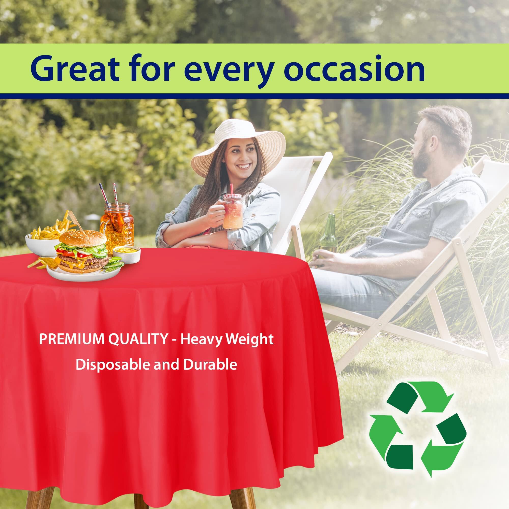 Great for every occasion

PREMIUM QUALITY - Heavy Weight Disposable and Durable