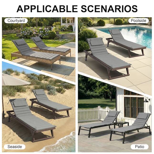 APPLICABLE SCENARIOS

- Courtyard
- Poolside
- Seaside
- Patio