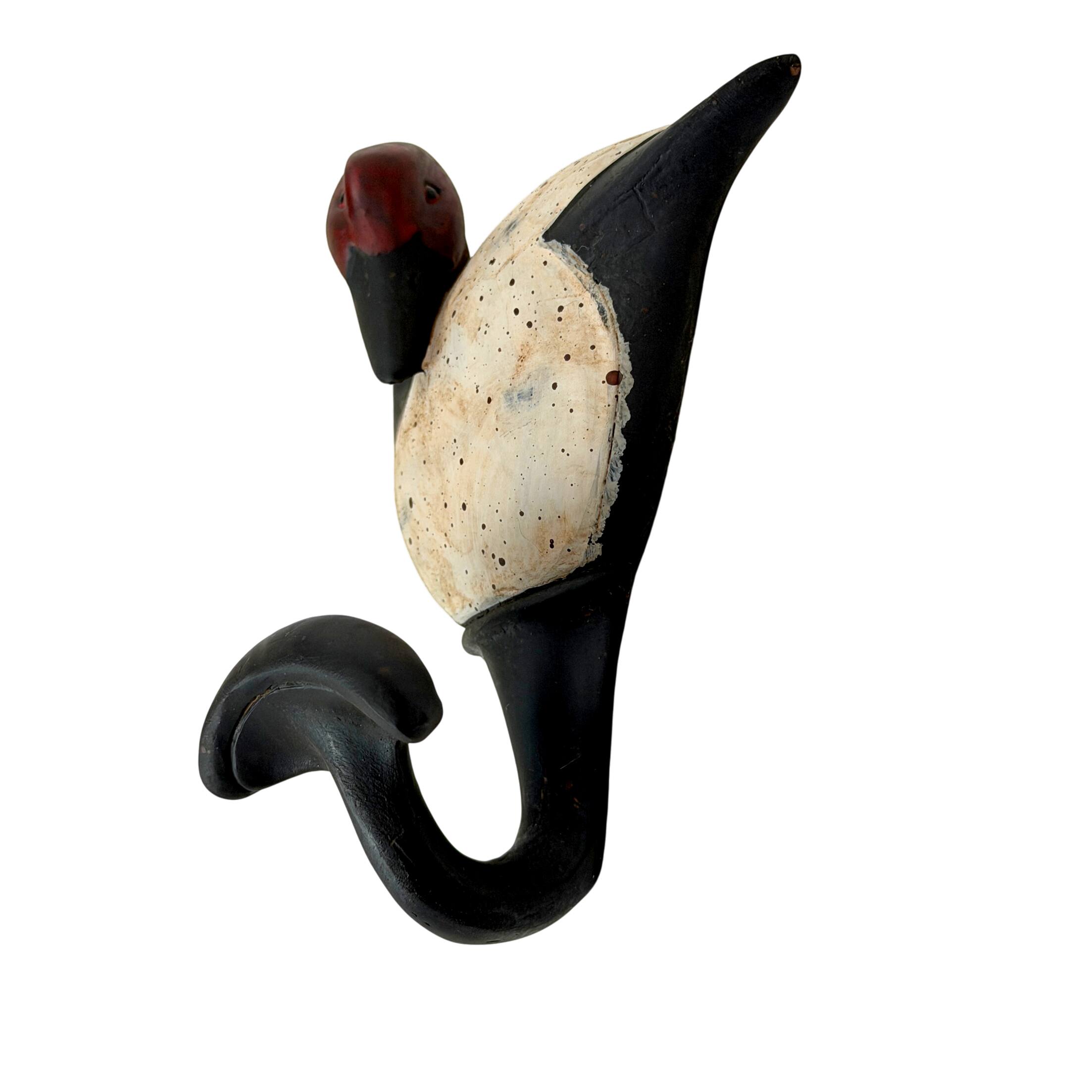Alt View 7. Fancy That - Set of 4 Duck Wall Hooks Hand Painted Resin Rustic 5.5 Inch Decorative - Brown.