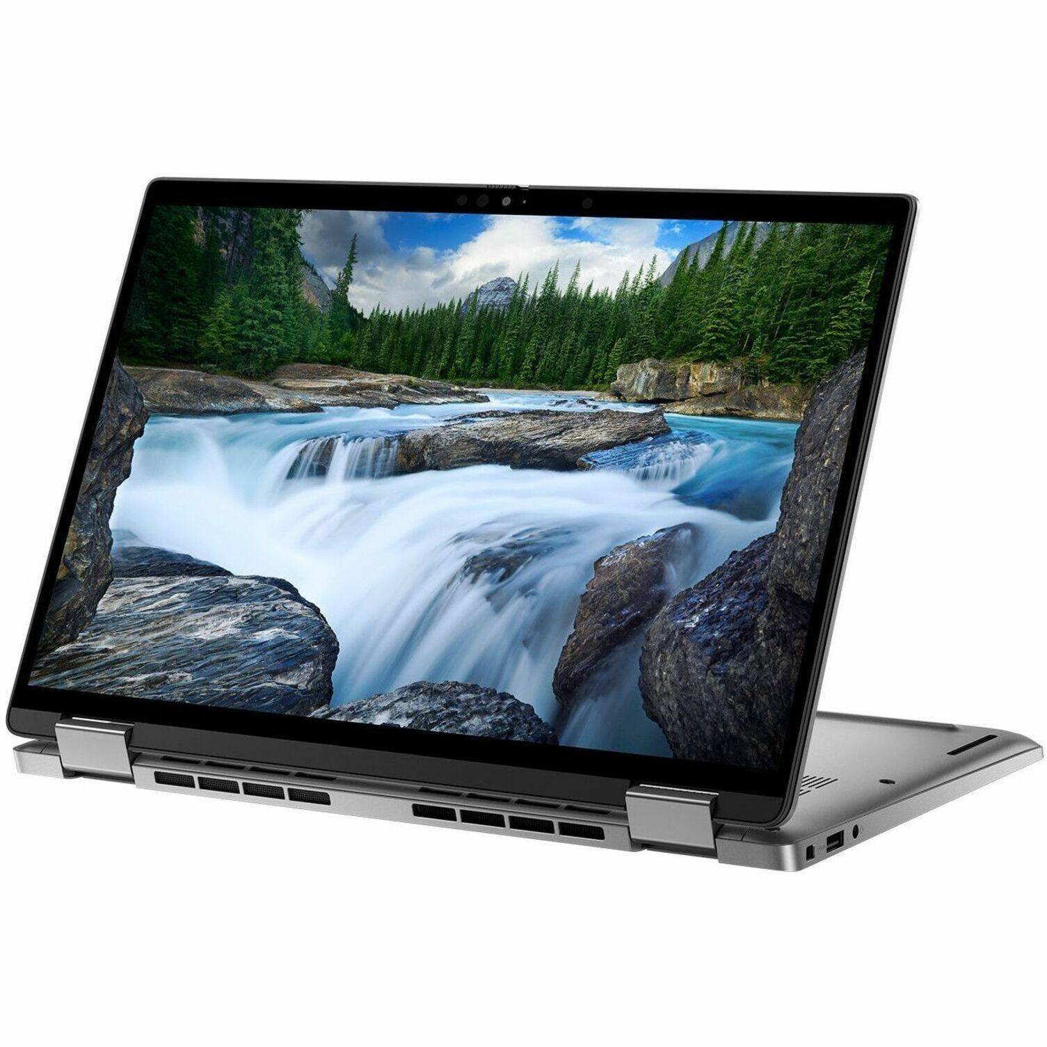 Alt View 30. Dell - Latitude 7000 13.3" Laptop - Intel Core Ultra 7 with 16GB Memory - 256 GB SSD - Blue.
